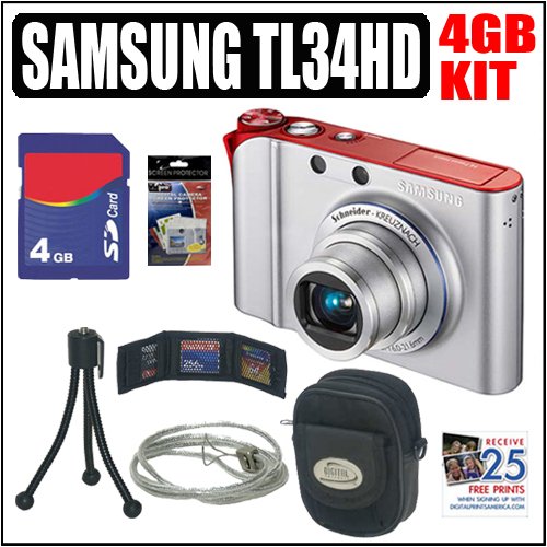 Samsung TL34HD 14.7MP & 4GB Accessory Bundle